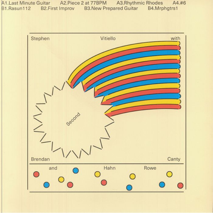 Stephen Vitiello Brendan Canty Hahn Rowe – Second (LP, Balmat, 2025) Front Cover