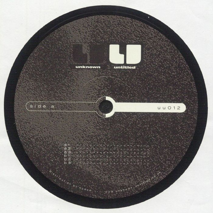Various – UU012 (12", Unknown-Untitled, 2025) Front Cover