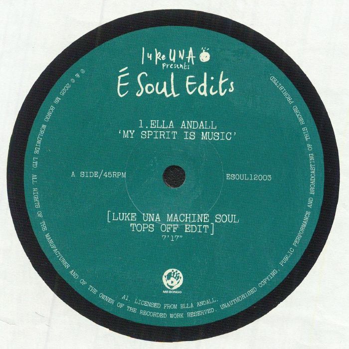 Luke Una - É Soul Cultura Edits (12")