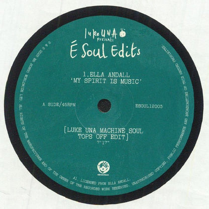 Luke Una - É Soul Cultura Edits (12")