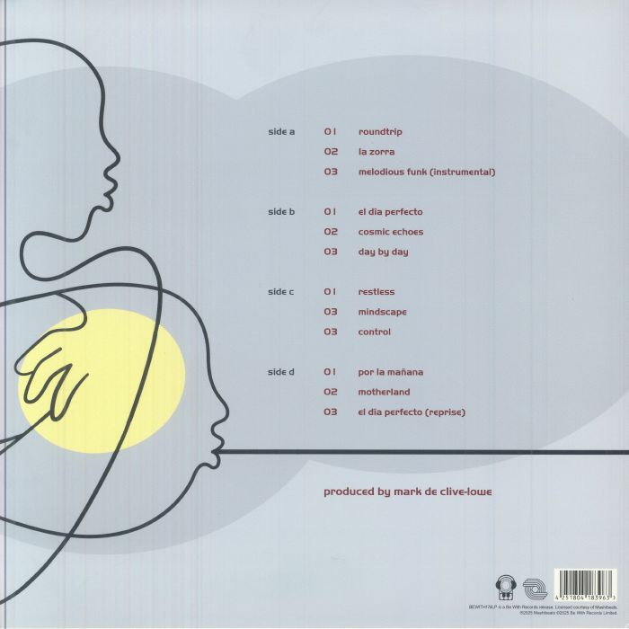 Mark De Clive-Lowe – Six Degrees (2xLP, Be With Records, 2025) Back Cover