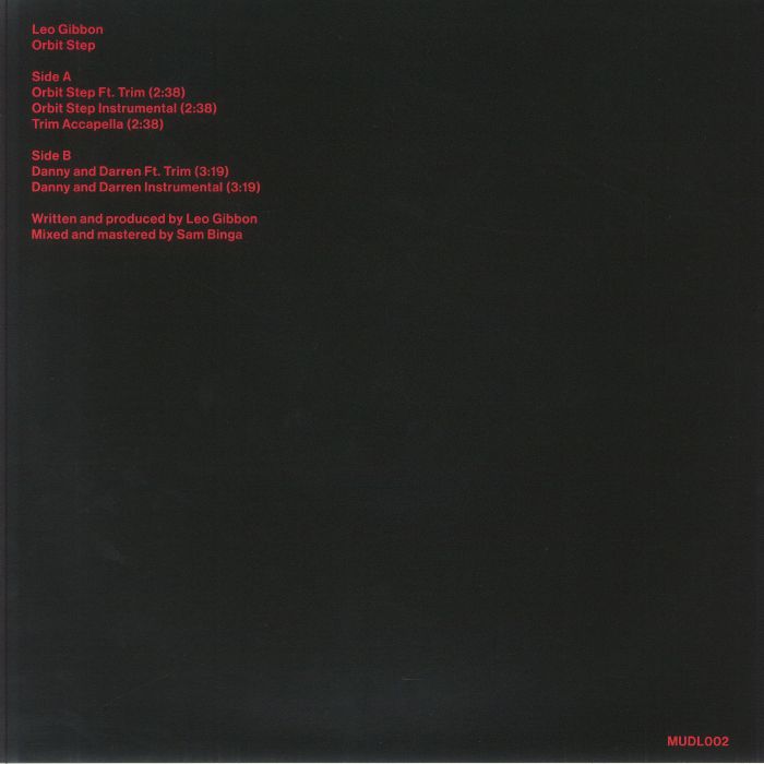 Leo Gibbon - Orbit Step (12")