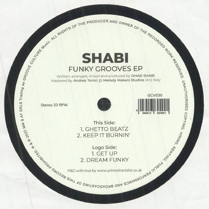 Shabi - Funky Grooves EP (12")