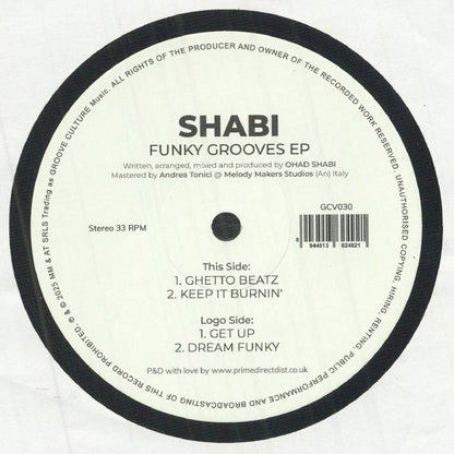 Shabi - Funky Grooves EP (12")