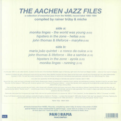 Various - The Aachen Jazz Files (LP)