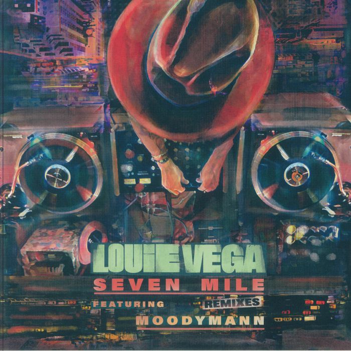 Louie Vega Moodymann – Seven Mile (Remixes) (2x12", Nervous Records, 2025) Front Cover