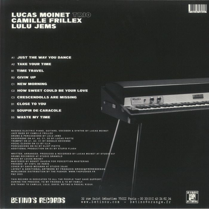 Lucas Moinet Trio - Time Travel (2xLP)