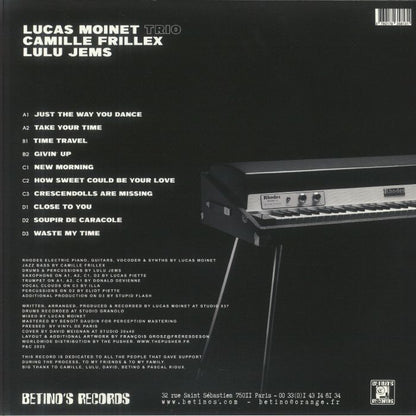 Lucas Moinet Trio - Time Travel (2xLP)