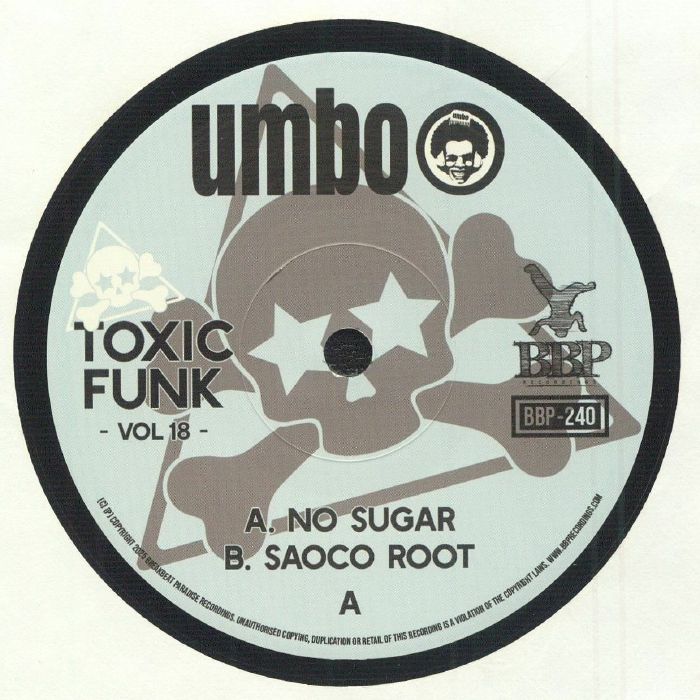 Umbo – Toxic Funk Vol 18 (7", Breakbeat Paradise Recordings, 2025) Front Cover
