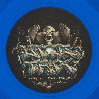 Bass Junkie – A Sound For Sore Ears EP (12", blue, Battle Trax, 2025) Front Cover