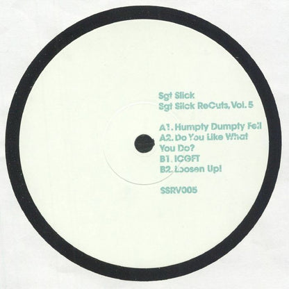 Sgt Slick - Sgt Slick ReCuts Vol. 5 (12")