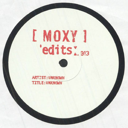 Unknown Artist - Moxy Edits 013 & 014 (12")