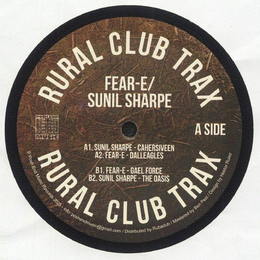 Fear-E / Sunil Sharpe - Rural Club Trax (12")