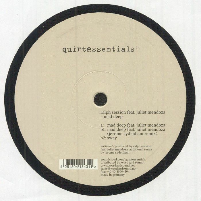 Ralph Session - Mad Deep (12")