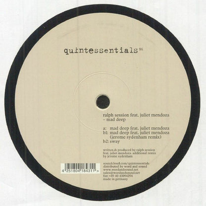 Ralph Session - Mad Deep (12")