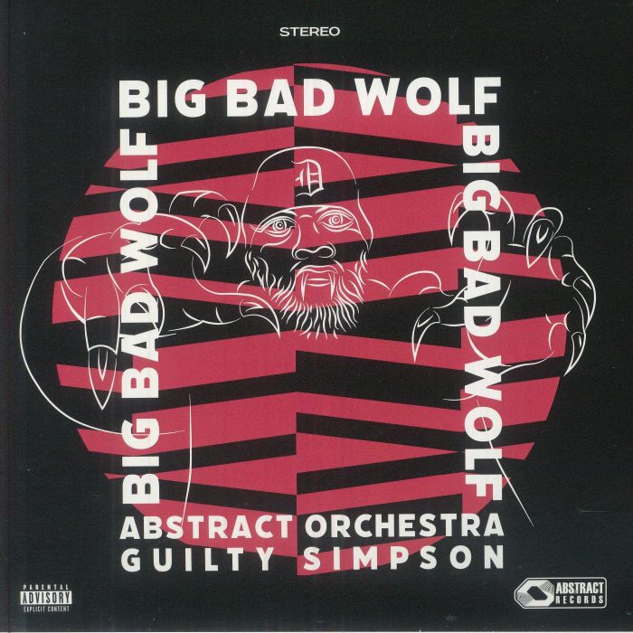 Abstract Orchestra Guilty Simpson – Big Bad Wolf (7", Abstract Records, 2025) Front Cover