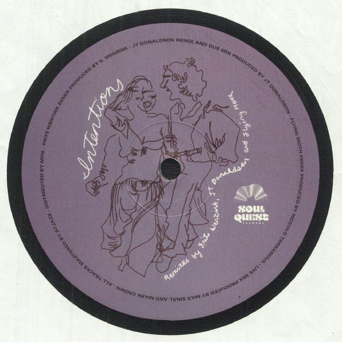 Max Sinàl KingCrowney Liv East – Intentions (12", Soul Quest Records, 2025) Front Cover