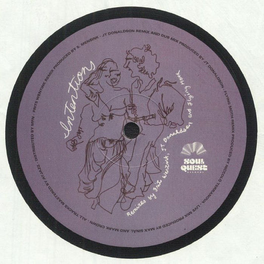 Max Sinàl, KingCrowney Feat. Liv East - Intentions (12")