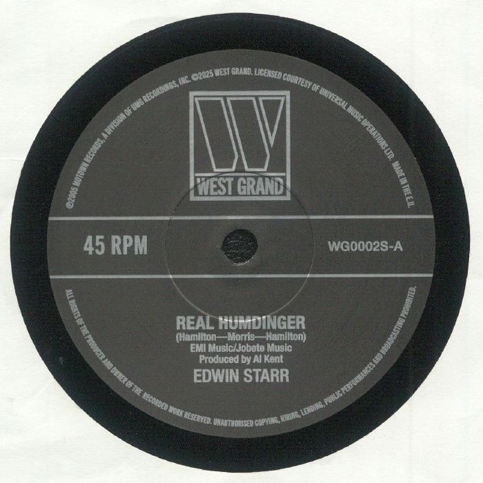 Edwin Starr - Real Humdinger (7")