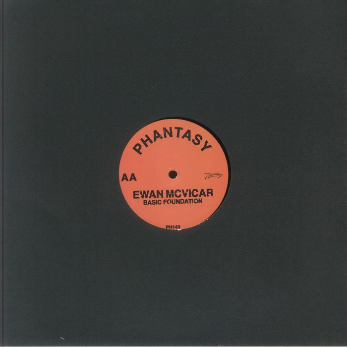 Ewan McVicar – Careless Drifter / Basic Foundation (12", Phantasy Sound, 2025) Back Cover