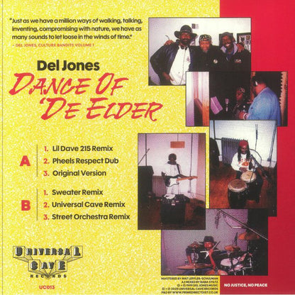 Del Jones, The War Correspondent - Dance Of 'De Elder (12")
