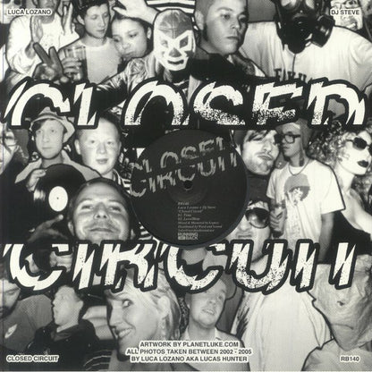 Luca Lozano DJ Steve – Closed Circuit (12", Running Back, 2025) Back Cover