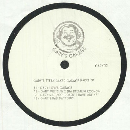 Gary’s Garage – Steak Baked Garage Bakes EP (12", Gary’s Garage, 2025) Front Cover