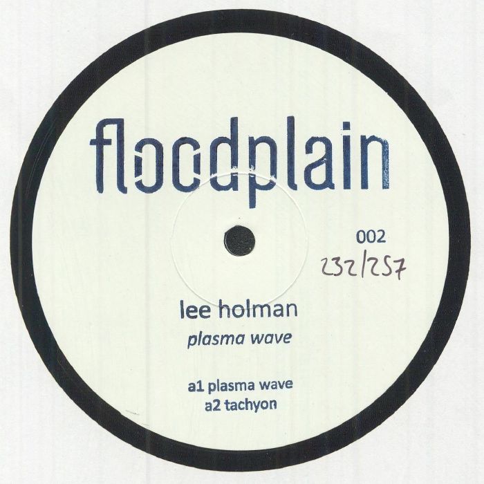 Lee Holman – Plasma Wave (12", Hand Numbered, Floodplain, 2025) Front Cover