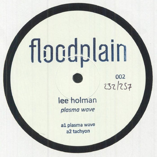 Lee Holman – Plasma Wave (12", Hand Numbered, Floodplain, 2025) Front Cover