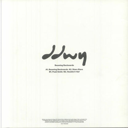 ddwy – Beaming Backwards (12", Test Pressing Recordings, 2025) Back Cover