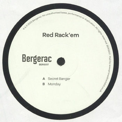 Red Rack'Em - Secret Banger (12")