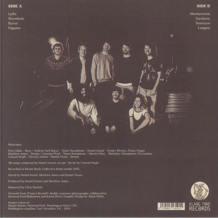 Tezeta – Seventh Place (LP, Klang Tone, 2025) Back Cover