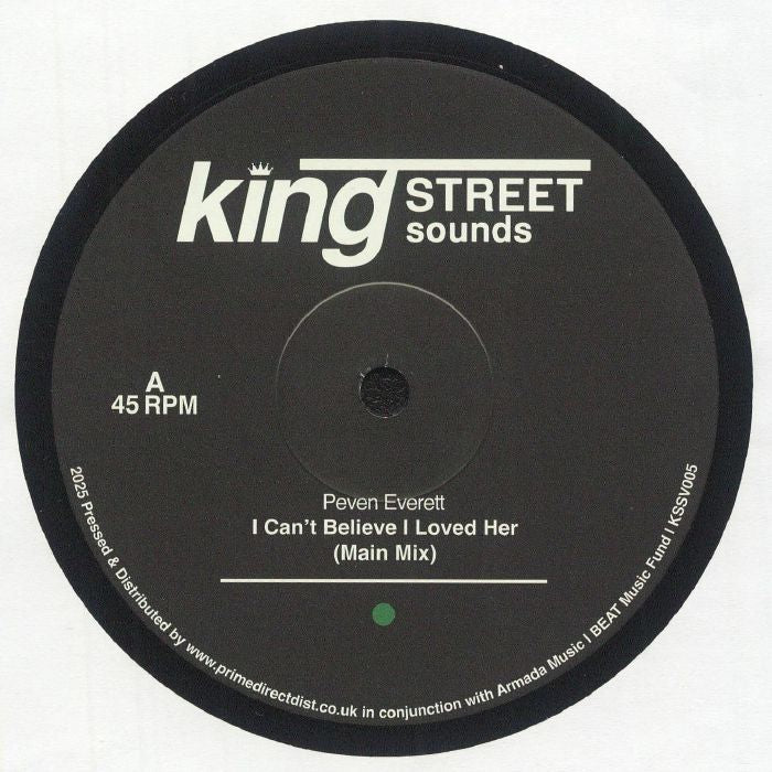 Peven Everett - I Can't Believe I Loved Her (12")