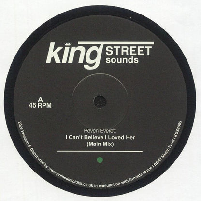 Peven Everett - I Can't Believe I Loved Her (12")
