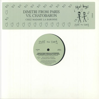 Dimitri From Paris Vs. Chatobaron X Idjut Boys - Chez Madame La Baronne (Unreleased Versions) (12")