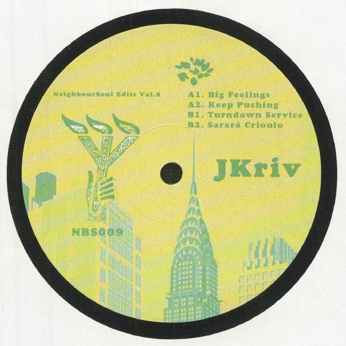 JKriv – Neighboursoul Edits Vol 8 (12", Neighboursoul Rhythms, 2025) Front Cover