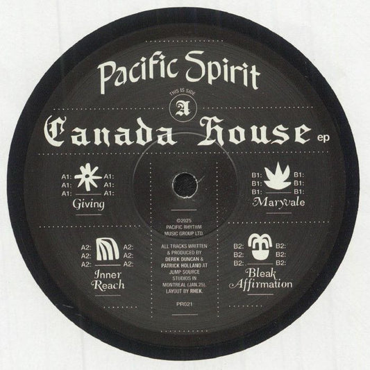 Pacific Spirit - Canada House EP (12")