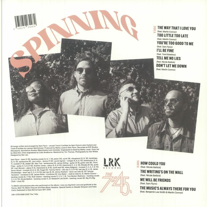 The 7:45s - Spinning (LP)