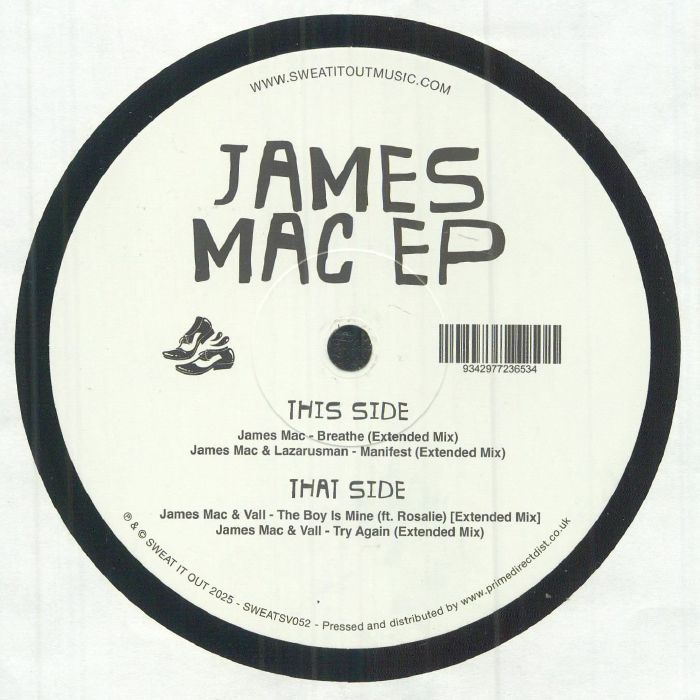 James Mac - James Mac EP (12")
