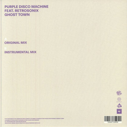 Purple Disco Machine feat. Retrosonix - Ghost Town (12")