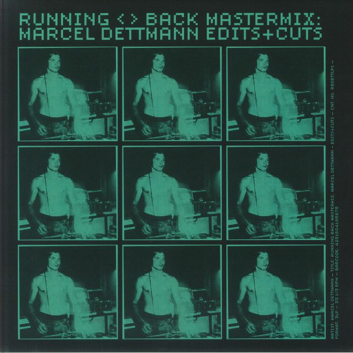 Marcel Dettmann – Running Back Mastermix: Marcel Dettmann Edits+Cuts (3xLP, Running Back Mastermix, 2025) Front Cover