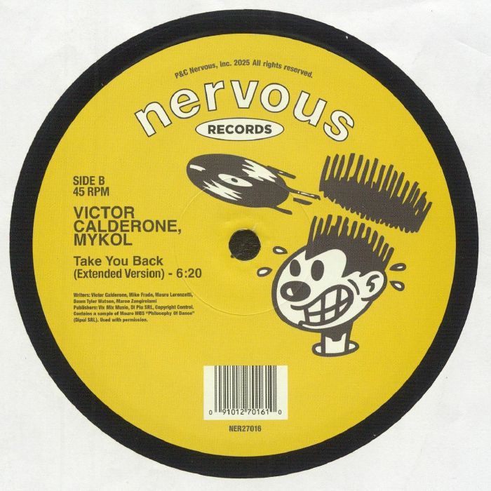 Victor Calderone, Mykol - What You Want (12")