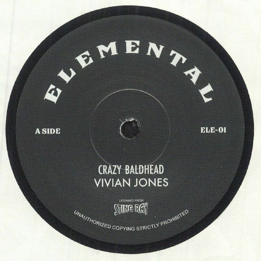 Vivian Jones / Stingray All Stars - Crazy Baldhead / Crazy Dub (7")