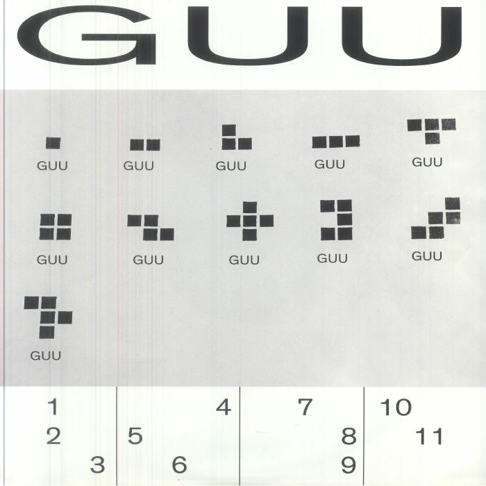 GUU – GUU (LP, TAX FREE RECORDS, 2025) Front Cover