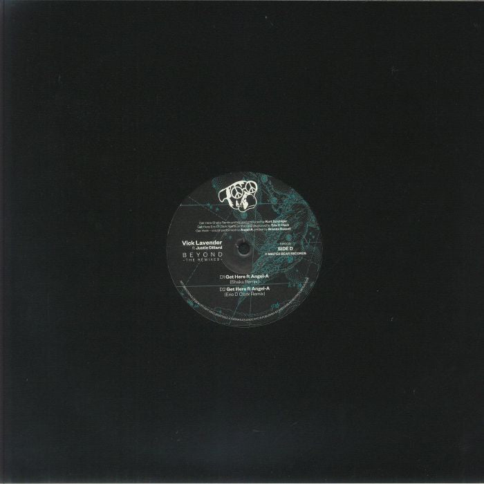 Vick Lavender Ft. Justin Dillard – Beyond - The Remixes - (2xLP, Mister Bear, 2026) Back Cover