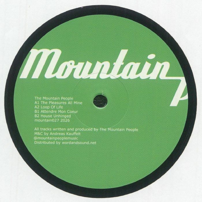 The Mountain People – The Pleasure All Mine (12", Mountain People, 2026) Front Cover