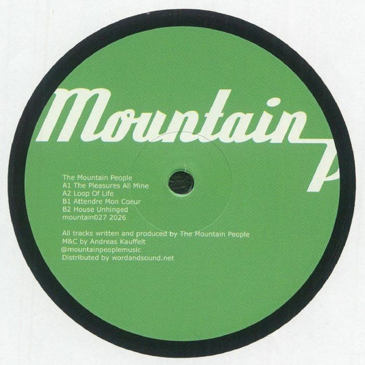 The Mountain People – The Pleasure All Mine (12", Mountain People, 2026) Front Cover