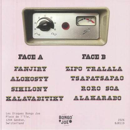 Damily – Fanjiry (LP, Les Disques Bongo Joe, 2026) Back Cover