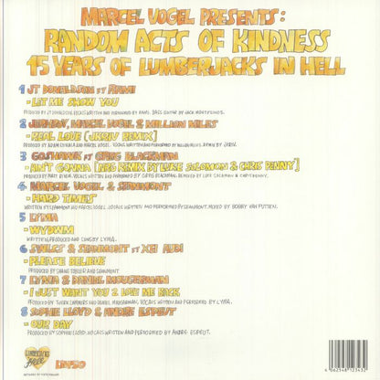 Various – Random Acts Of Kindness (2x12", Lumberjacks In Hell, 2026) Back Cover