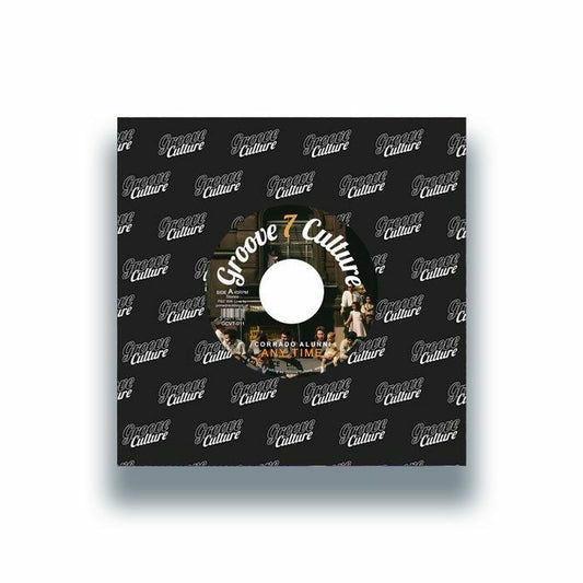 Corrado Alunni – Any Time (7", Groove Culture Seven, 2026) Front Cover